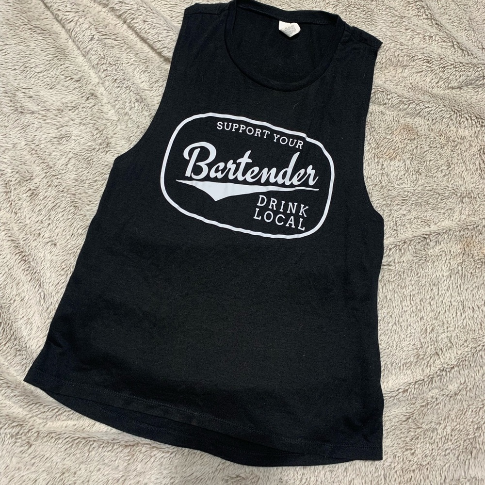 Graphic Tank // size small